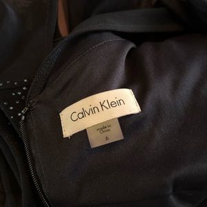 Blue A-Line size 6 Calvin Kline Dress